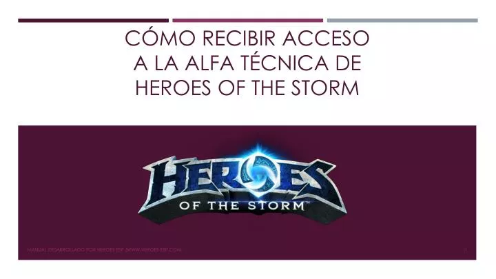 c mo recibir acceso a la alfa t cnica de heroes of the storm