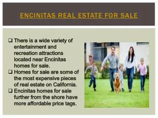 Encinitas Real Estate For Sale