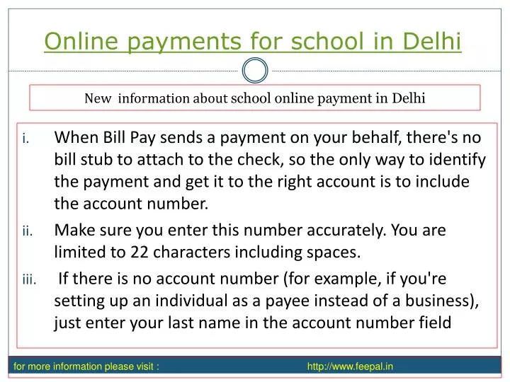 online payments for school in delhi