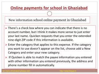 The best guide for online payment for school in Ghaziabad