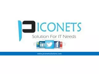 PICONETS – The best professional service company from India