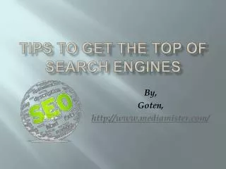 Tips to get top in search engines