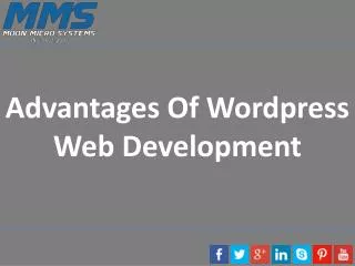 Advantages Of Wordpress Web Development