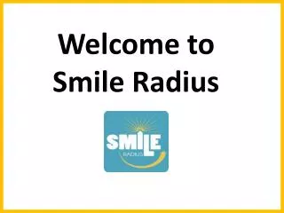 Complete List of Dental Services Offered By SmileRadius.com