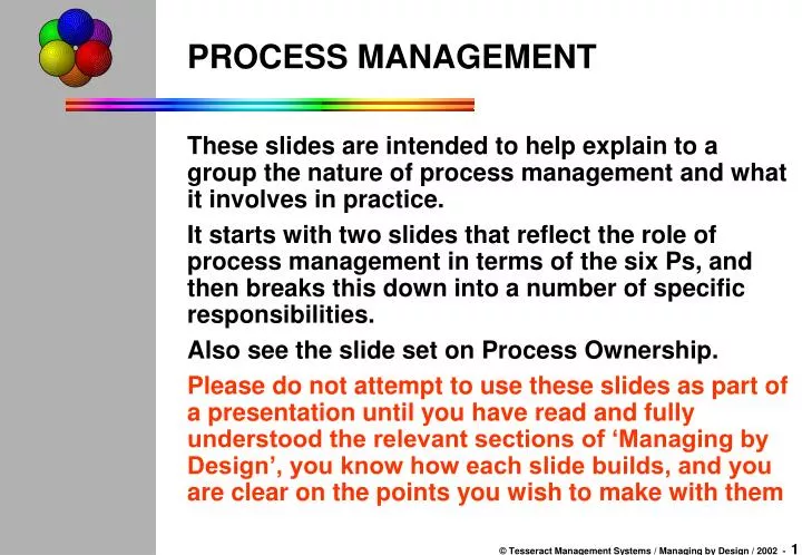process management