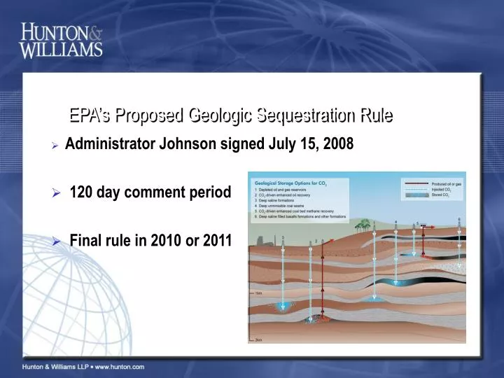 epa s proposed geologic sequestration rule