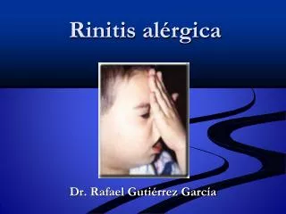 rinitis al rgica