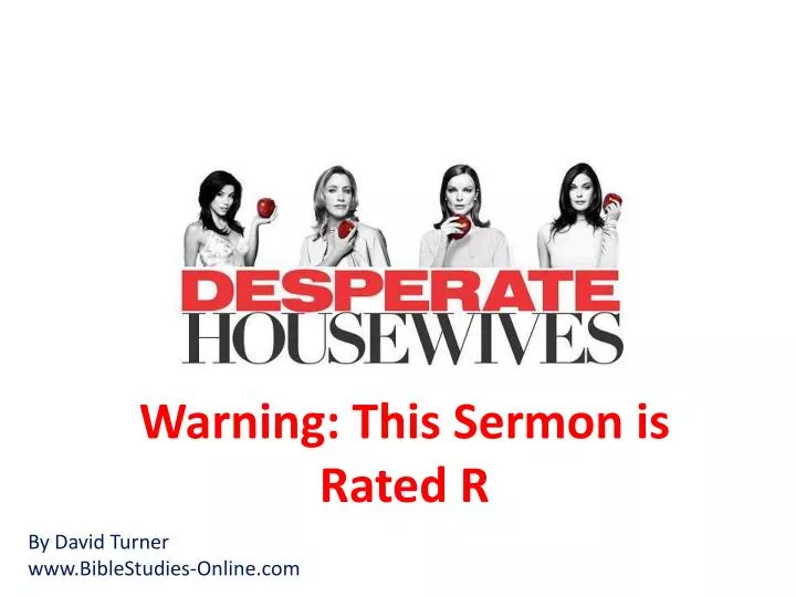 warning this sermon is rated r