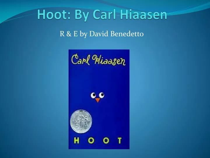 hoot by carl hiaasen