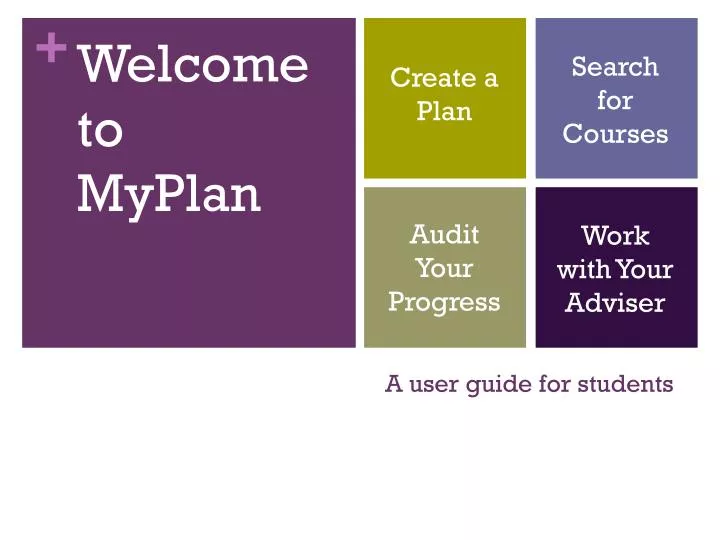a user guide for students