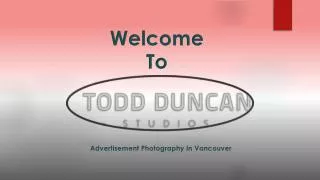 Advertisement Photography Vancouver