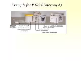 Example for P 620 (Category A)