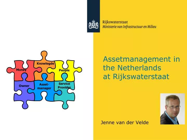 assetmanagement in the netherlands at rijkswaterstaat