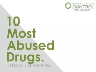 10 Most Abused Drugs