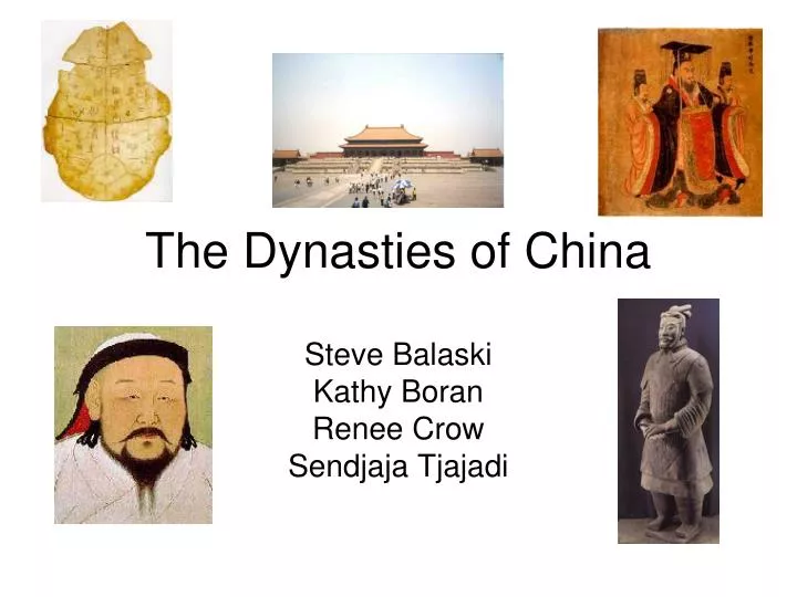 the dynasties of china