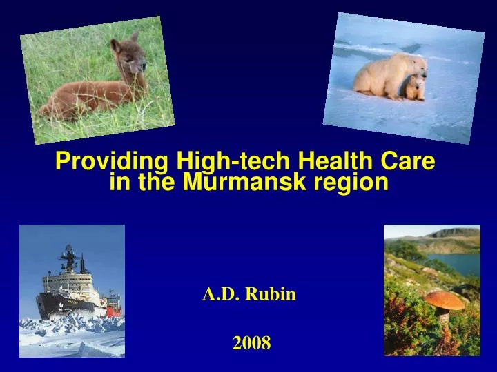 providing high tech health care in the murmansk region