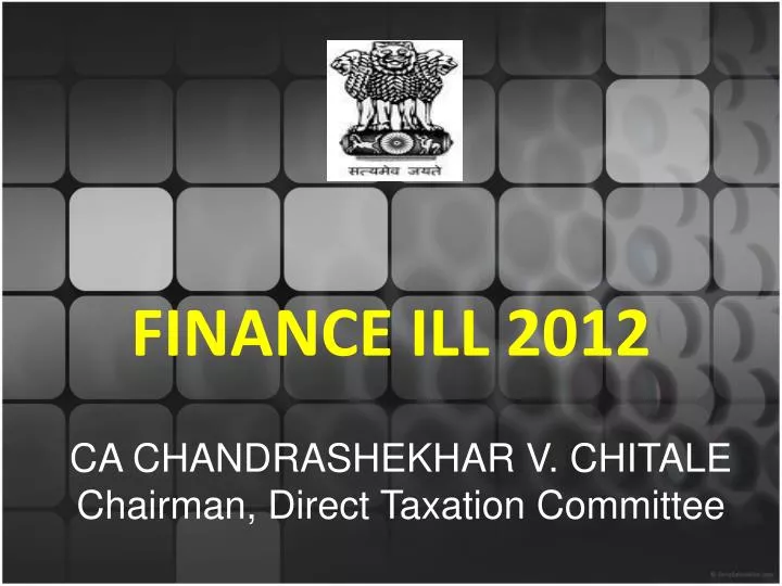 finance ill 2012