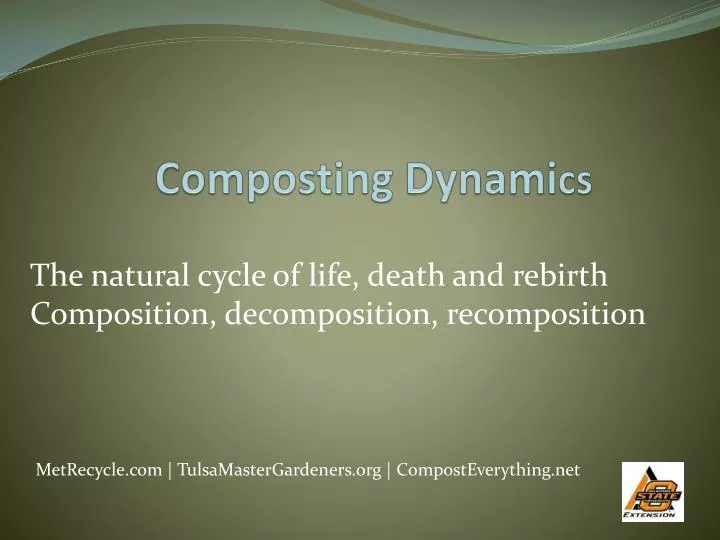 composting dynami cs