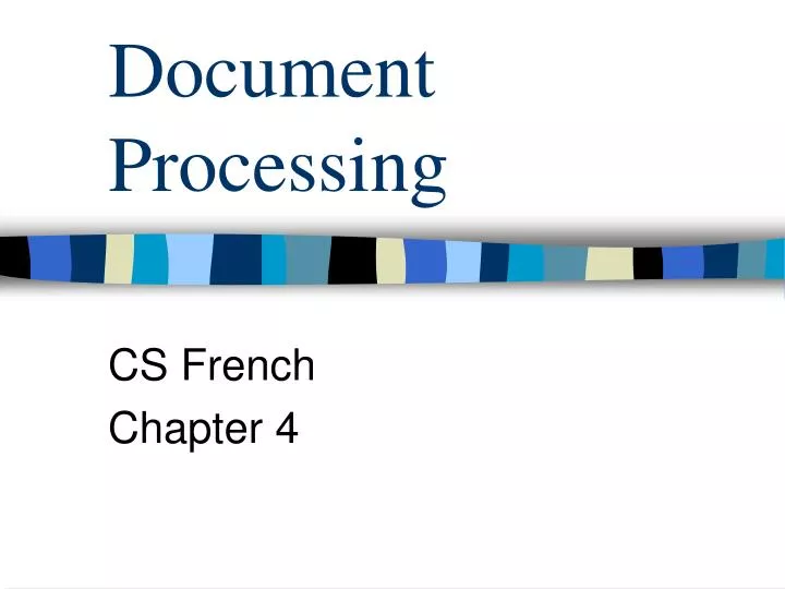 document processing