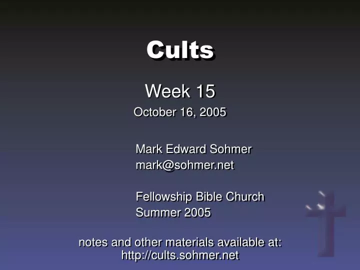 cults