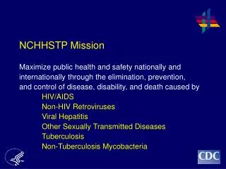 NCHHSTP Mission