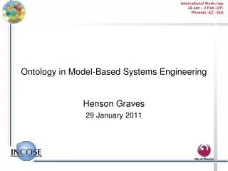 Ontology in Model-Based Systems Engineering