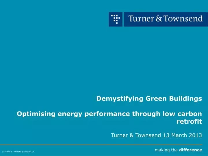 demystifying green buildings optimising energy performance through low carbon retrofit