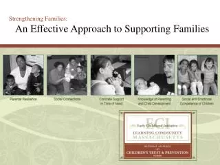 Strengthening Families: An Effective Approach to Supporting Families