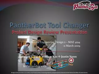 PantherBot Tool Changer