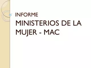 informe