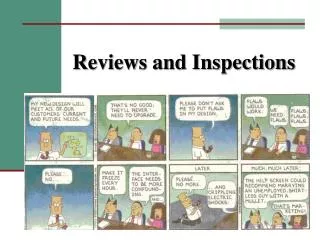 Reviews and Inspections