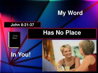 my word