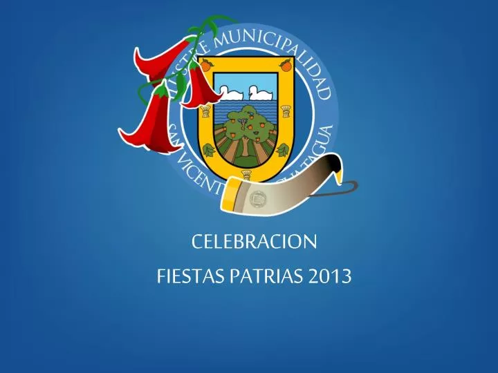 celebracion fiestas patrias 2013