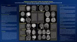 Patterns of Head Injury in Non Accidental Trauma