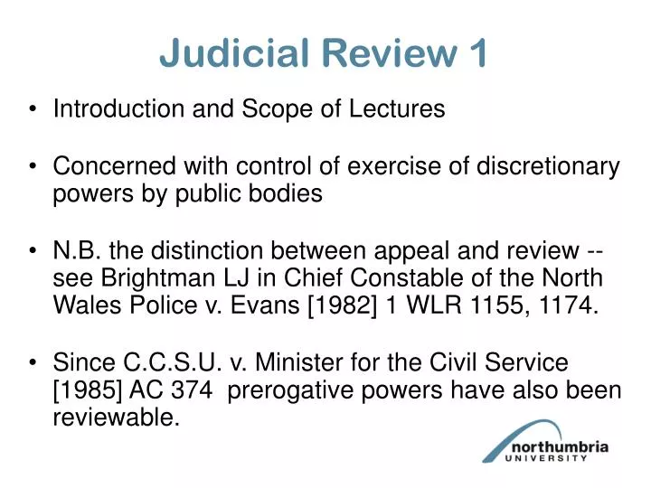 judicial review 1