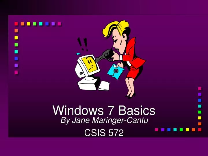 windows 7 basics