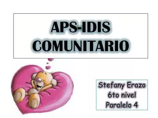 aps idis comunitario
