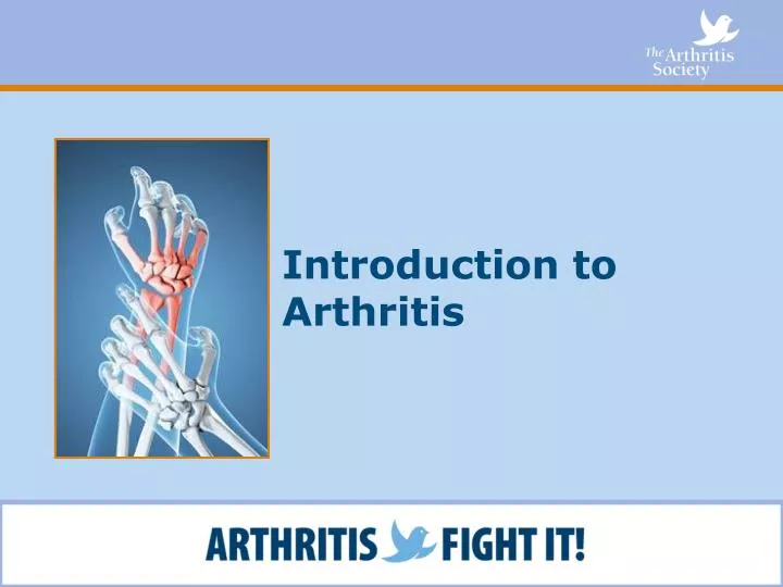 introduction to arthritis