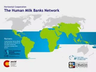 Horizontal Cooperation The Human Milk Banks Network
