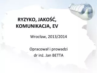 ryzyko jako komunikacja ev
