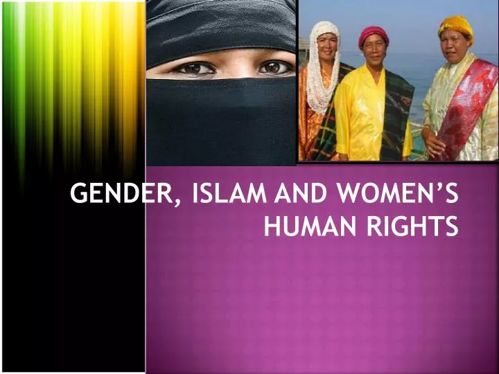 gender islam and women s human rights