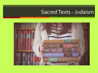 Sacred Texts - Judaism