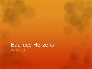 bau des herzens