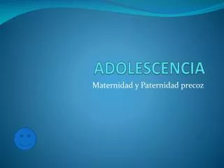 adolescencia