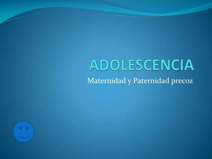 adolescencia