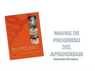 mapas de progreso del aprendizaje