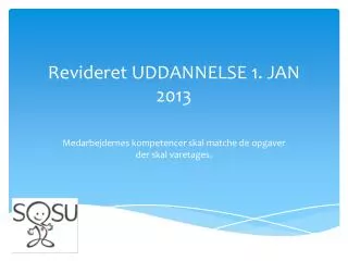 revideret uddannelse 1 jan 2013