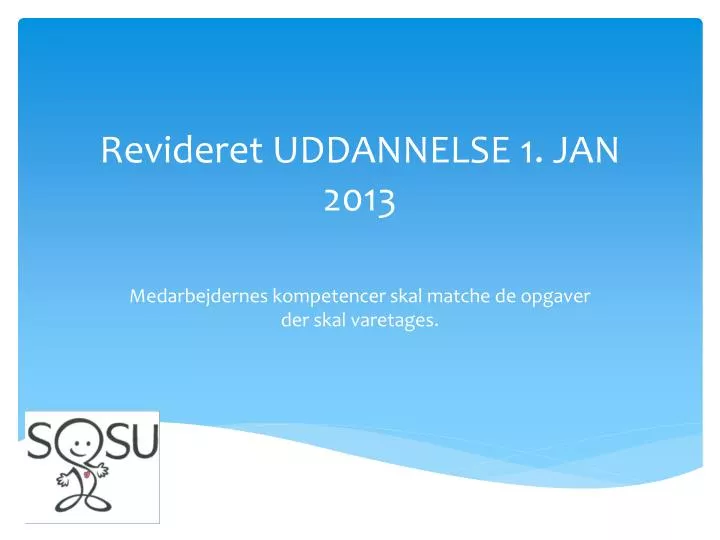 revideret uddannelse 1 jan 2013