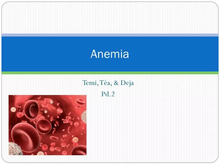 anemia