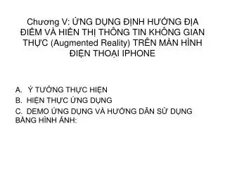 y t ng th c hi n b hi n th c ng d ng c demo ng d ng v h ng d n s d ng b ng h nh nh